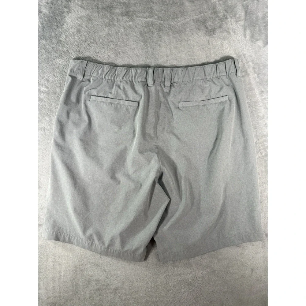 Banana Republic Shorts Mens 42 Grey Flat Front Casual Chino